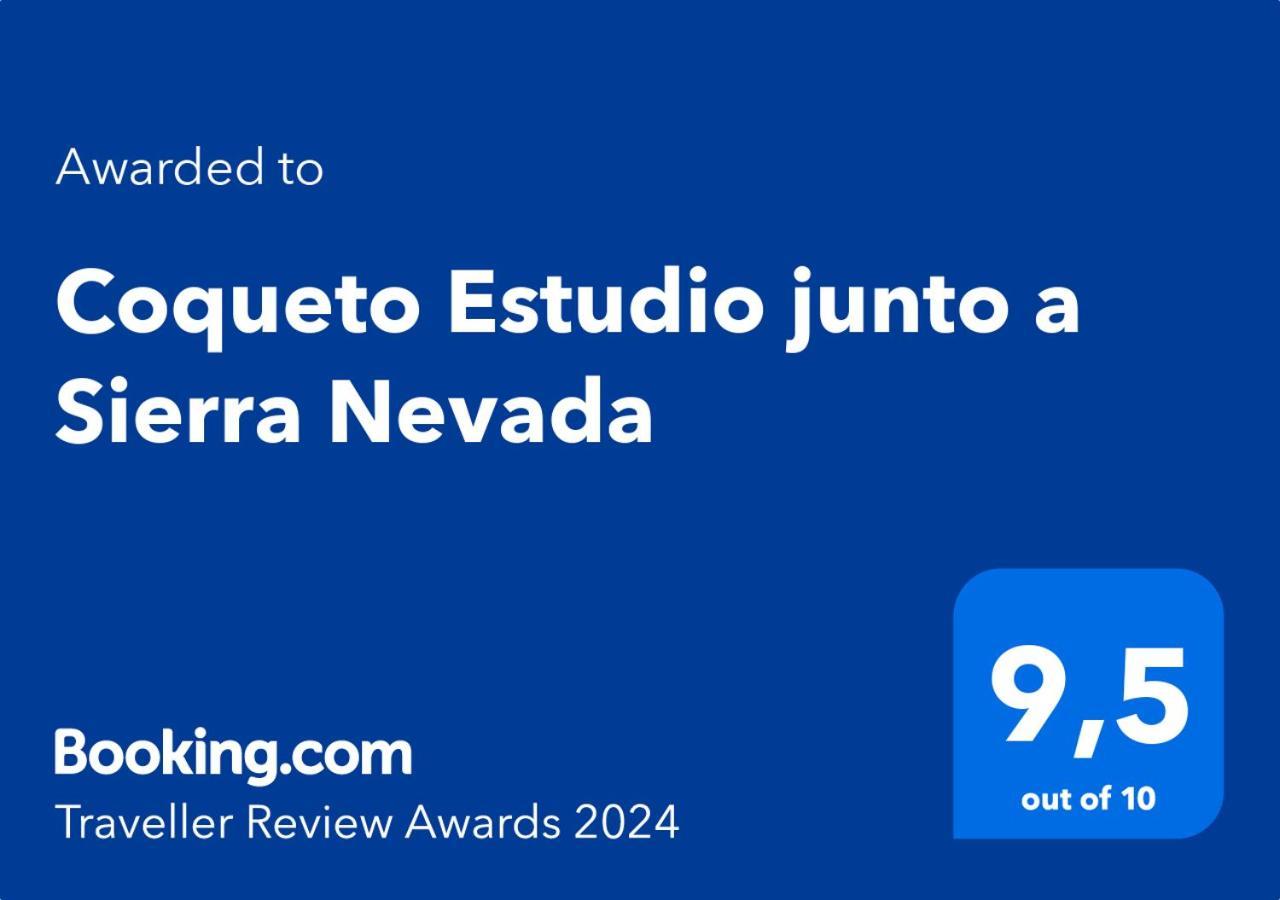 Coqueto Estudio Junto A Sierra Nevada Гуэхар-Сьерра Экстерьер фото